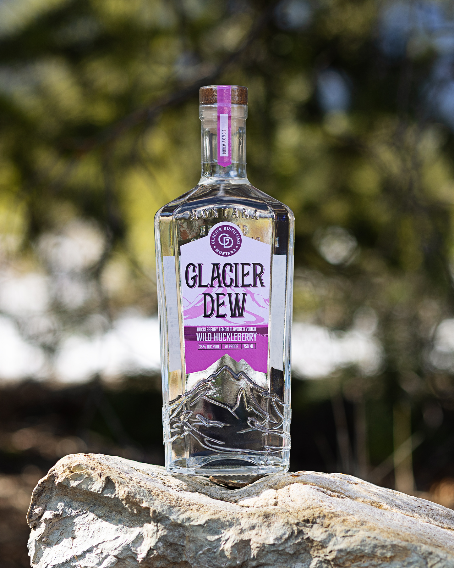 Glacier Dew Wild Huckleberry Vodka