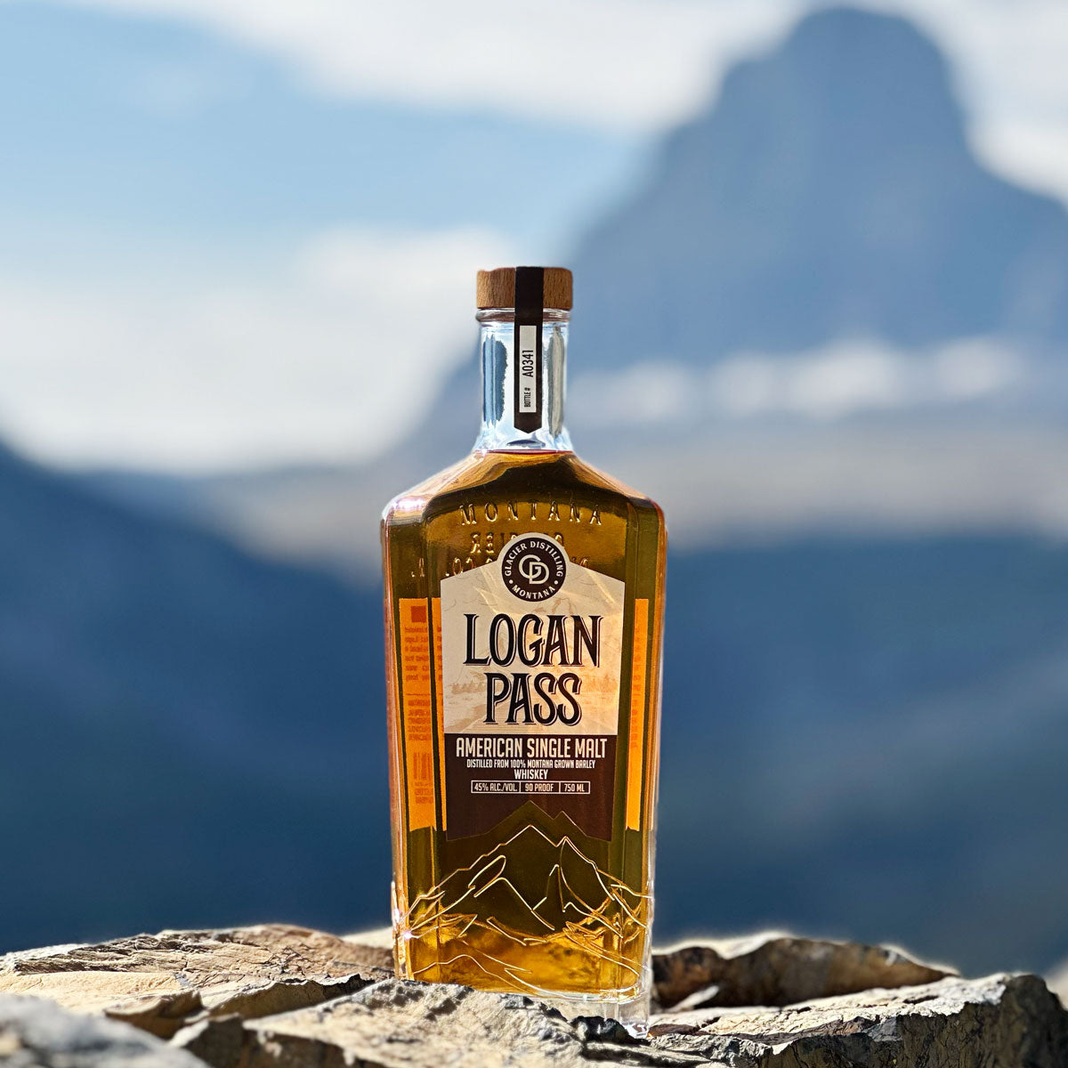 Logan Pass American Single Malt Whiskey
