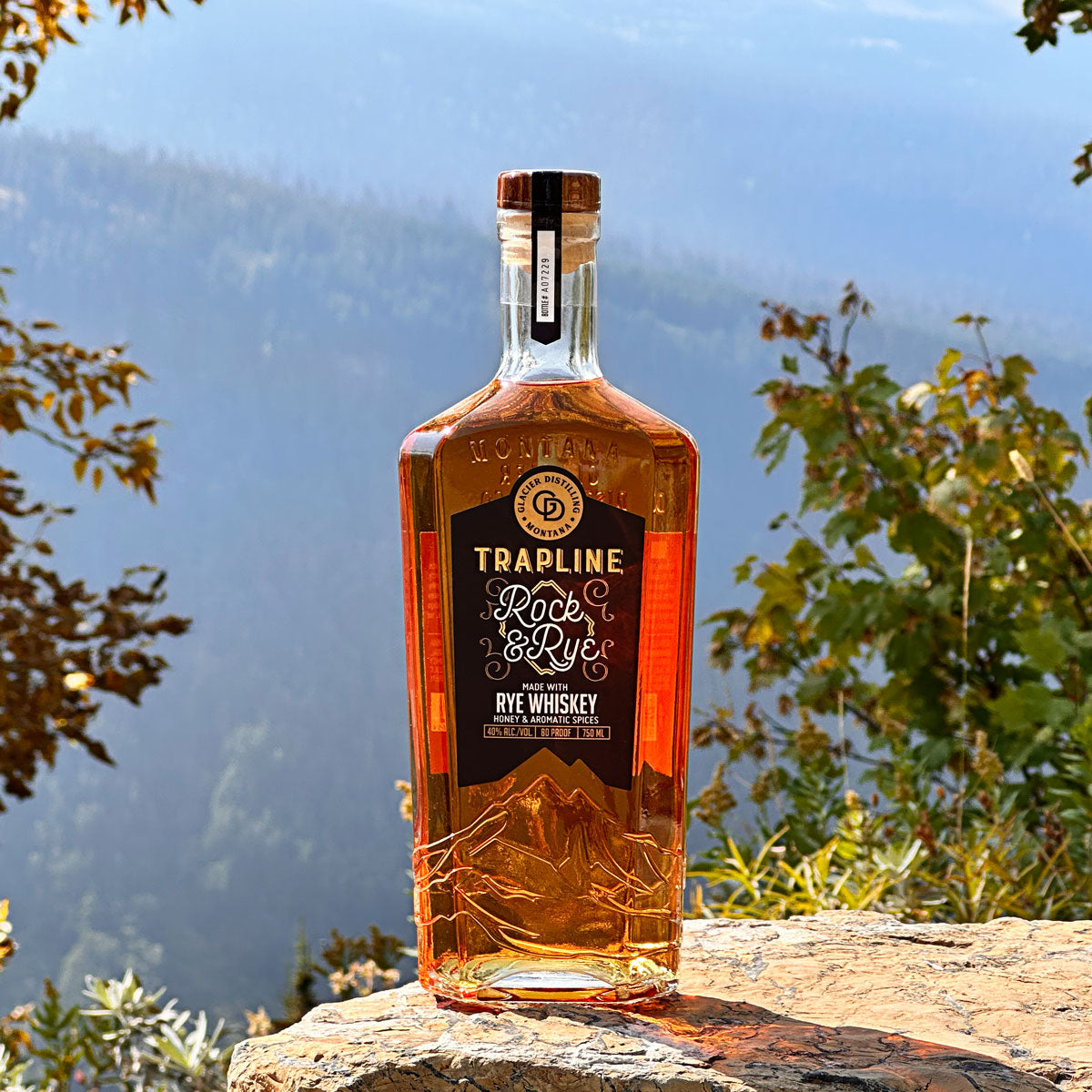 Glacier Trapline Rock + Rye Whiskey